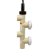Push Pull Valve, PacFab, 2" Slip, PVC, Generic : 25831-119-750 - Custom Molded Products - 849640023228 - PartsForSpas.com