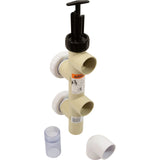 Push Pull Valve, PacFab, 2" Slip, PVC, Generic : 25831-119-750 - Custom Molded Products - 849640023228 - PartsForSpas.com