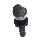 Wall Fitting, Waterway, Nozzle, Dark Silver : 670-2009DSG