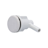 Air Injector, Waterway Lo-Pro Ell, 3/8" Barb, White : 670-2200