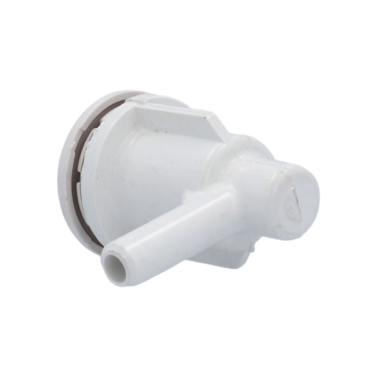 Air Injector, Waterway Lo-Pro Ell, 3/8" Barb, White : 670-2200