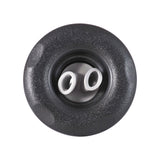 Jet Internal, Waterway Poly Storm, Dual Rotating, 4" Face, Smooth, 5-Scallop, Dark Silver/Sterling Silver : 212-8179DSG-STS