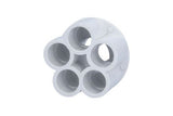 Manifold, PVC, Waterway, 1"S x 5 1/2"S Ports : 672-4380