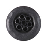 Jet Internal, Waterway Poly Storm, Massage, 4" Face, Smooth, 5-Scallop, Dark Silver : 212-8159-DSG