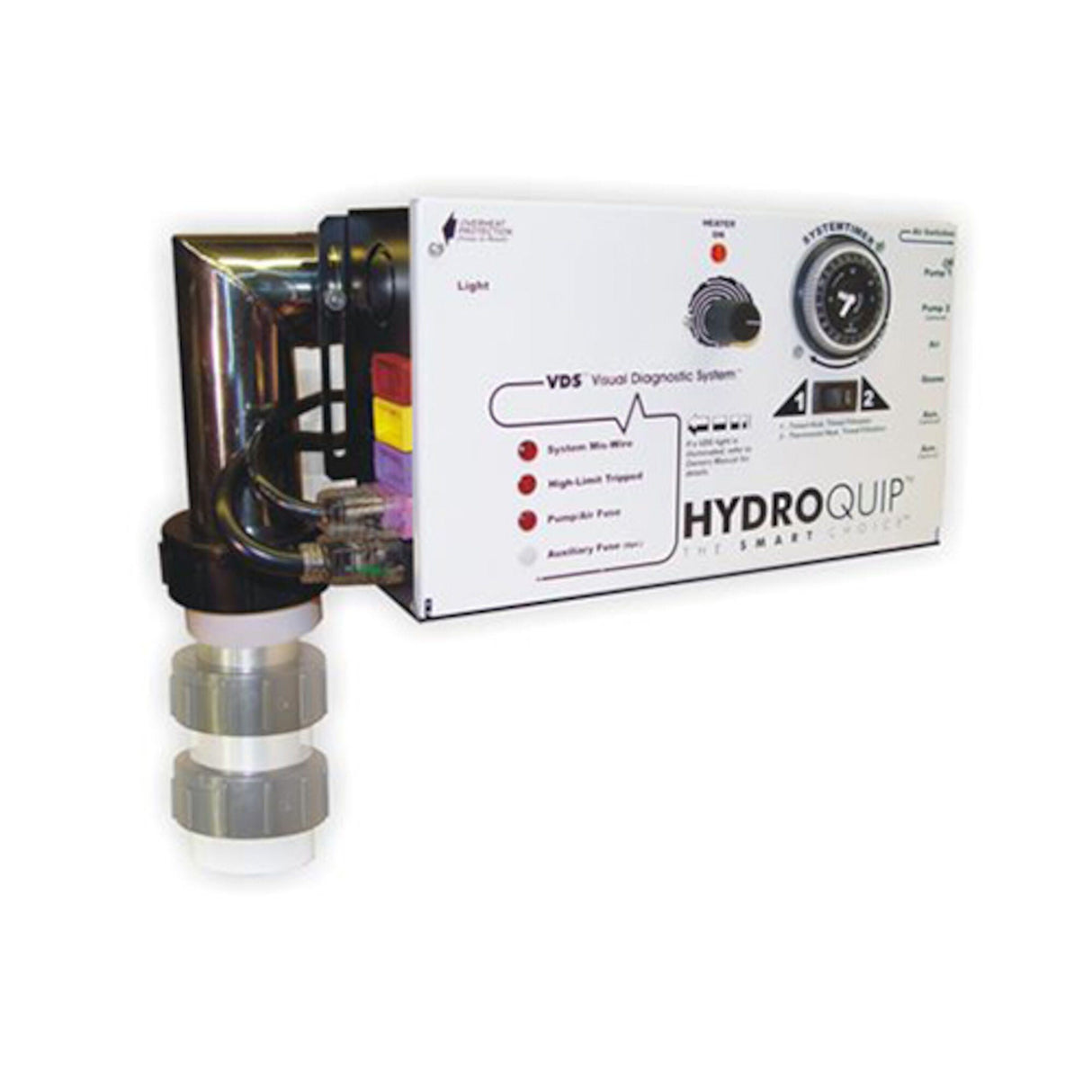 Control System, Air, Hydroquip CS4009US1 Slide, 240V 3 Wire, 5.5kW, Pump1, Blower Or Pump2, Light : CS4009-S1-3W