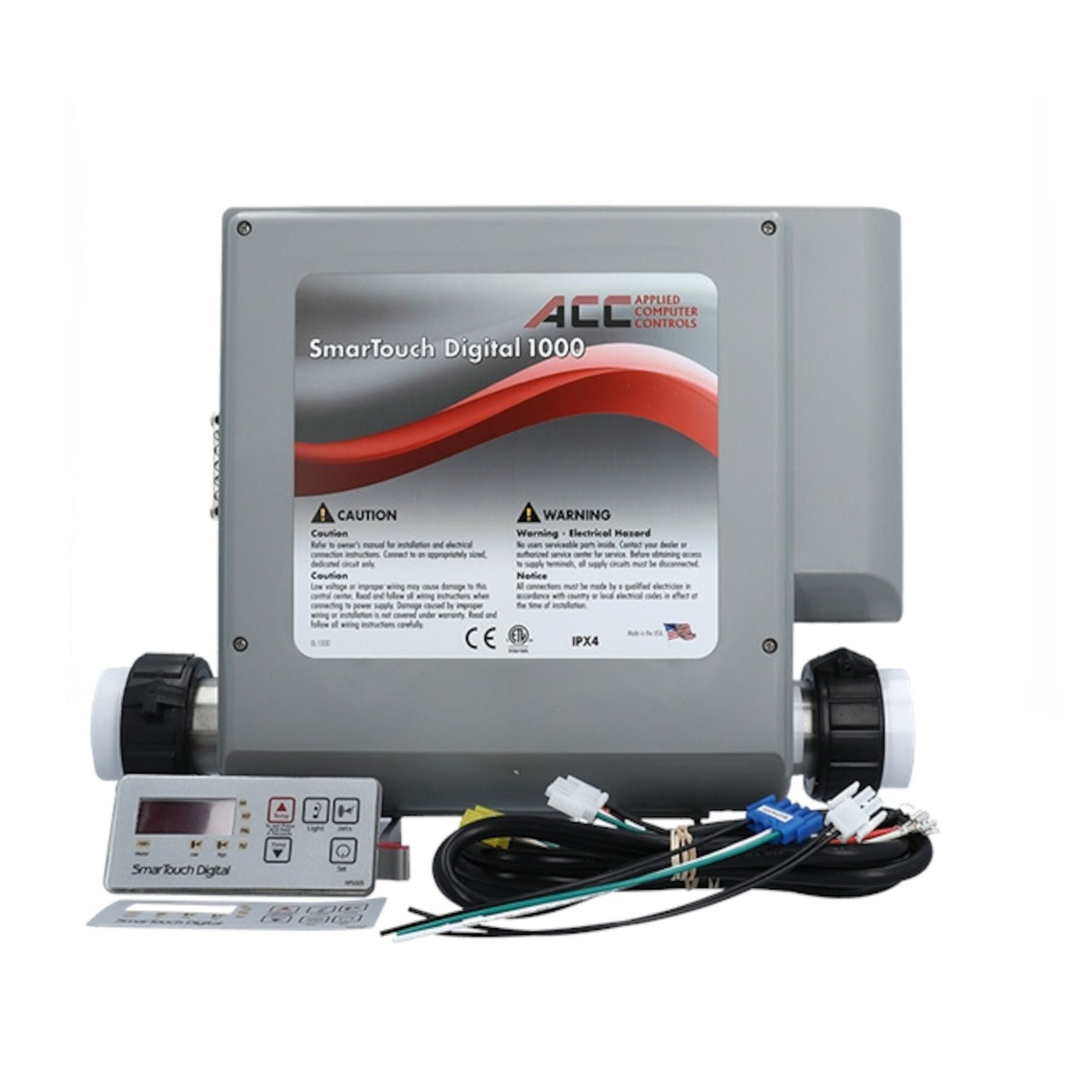 Control System, Smartouch Digital 1000, 5.5kw, 115/230V, SMTD1000 Box w/KP-1000 Spaside & Cords : 3-70-0955DV
