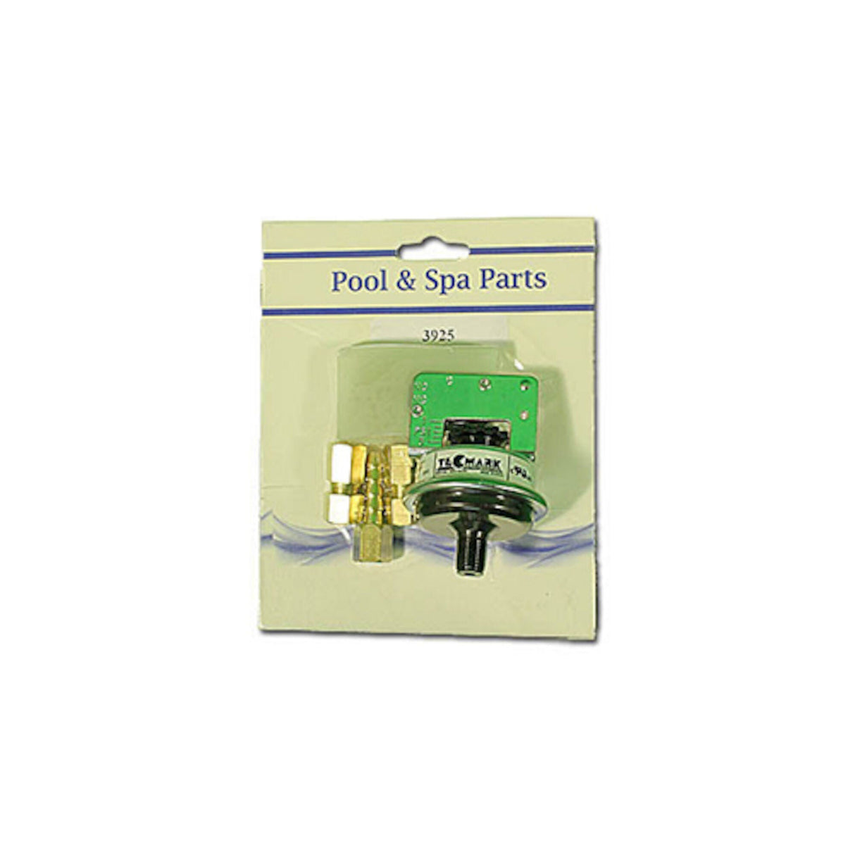 Pressure Switch, Aladdin, 3010 Kit, SPST, 25 Amp, 1-5 Psi w/ 3 Brass Adapters : 3925-1-5