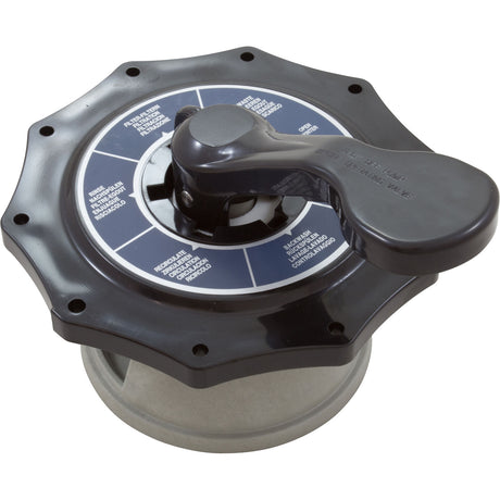 Lid Assembly, Pentair 2" Top Mount Hybrid Valve, 6 Position : 272568Z - Pentair - 788379860509 - PartsForSpas.com
