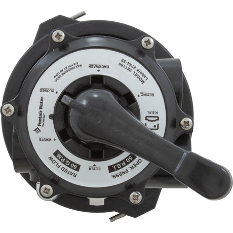 Multiport Valve, Pentair-Praher TM-12-L, 1-1/2" fpt : 261186 - StaRite/Pentair - 7.8838E+11 - PartsForSpas.com