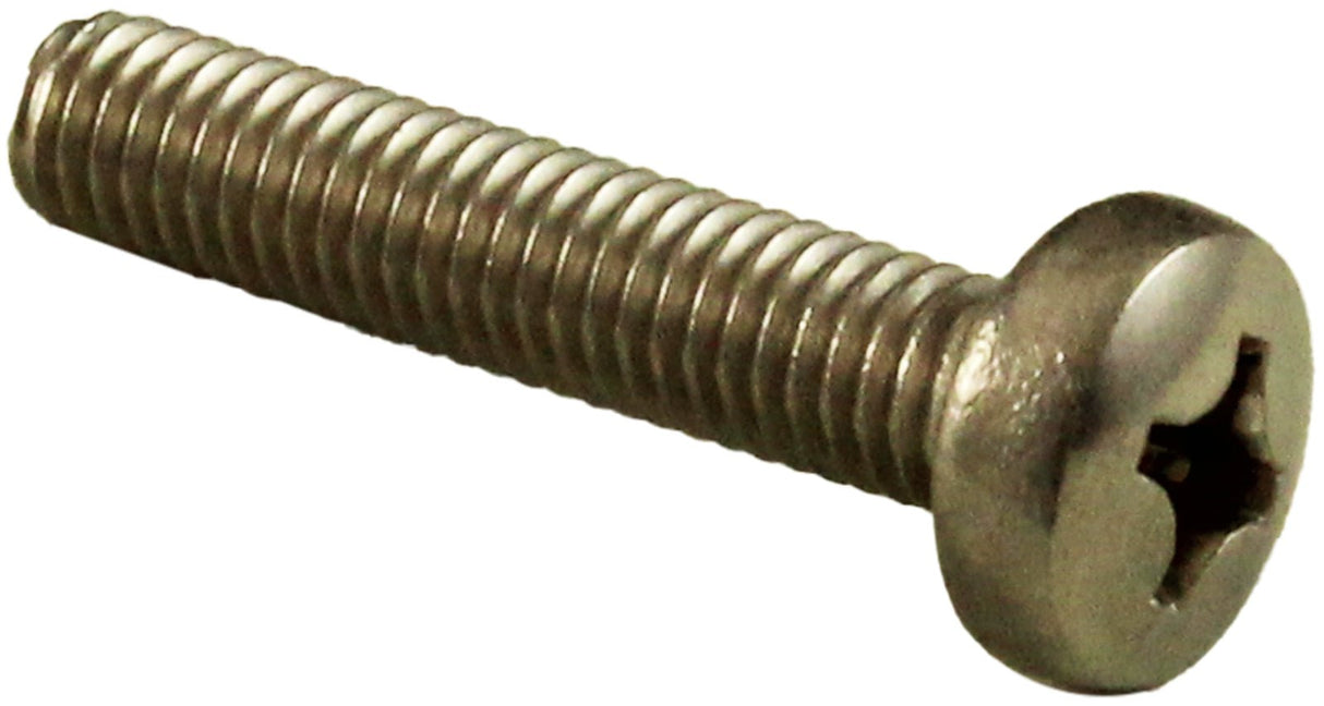 Bolt, Pentair 1-1/2" & Top/Side Mount Valve, M6-1x30, Pan : 152168Z - Pentair - 788379910914 - PartsForSpas.com
