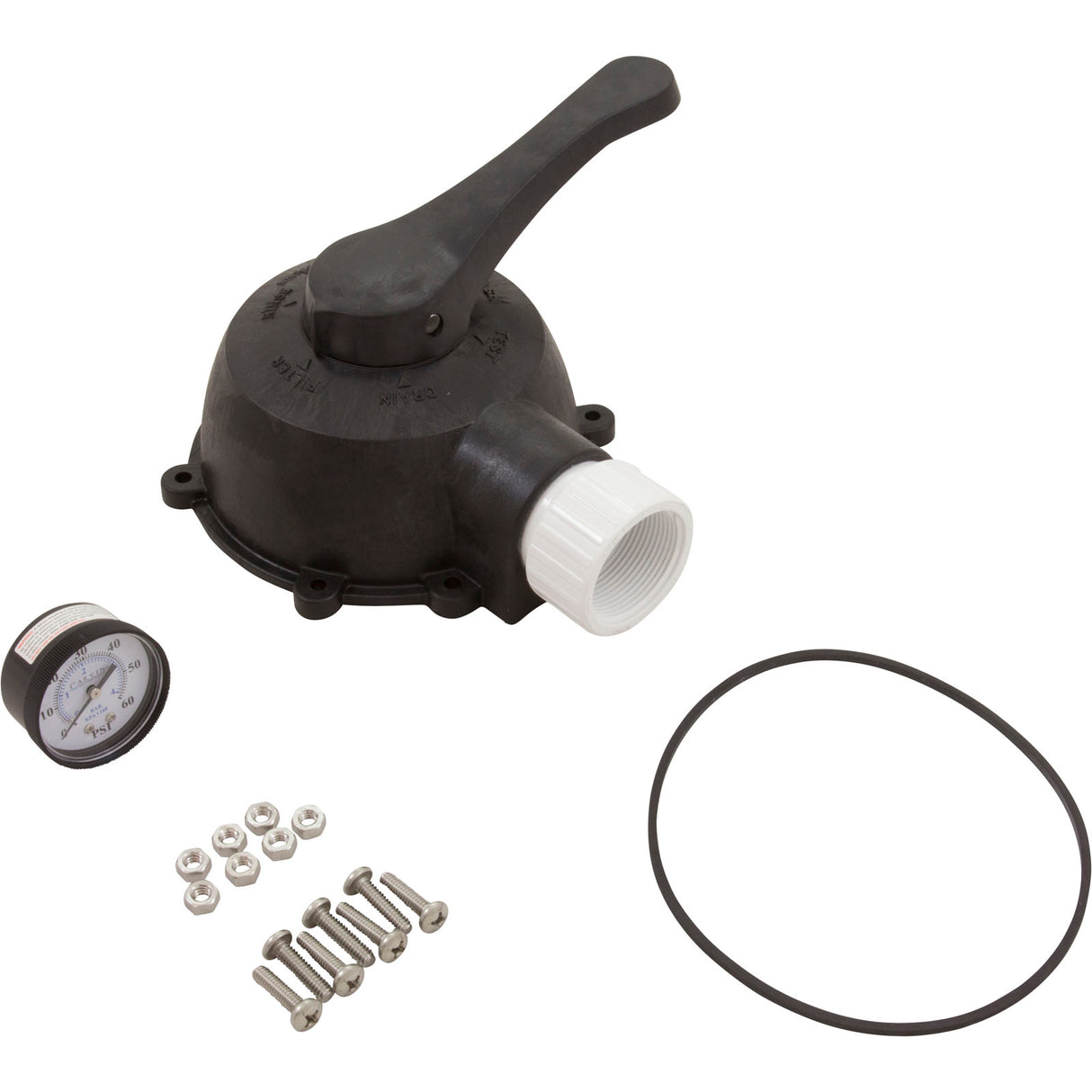 Diverter/Cover Repair Kit, Carvin DVK6 Valve : 39262209K - Carvin - 39262209K - PartsForSpas.com