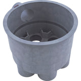 Housing, A & A 6 Port Low Profile Valve, 2", Bottom, Gray : 541763