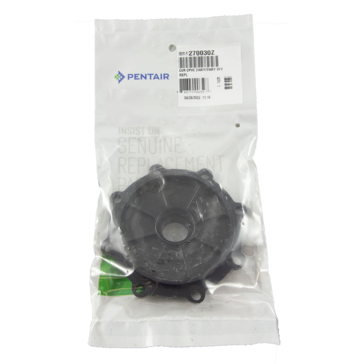 Cover, Pentair Compool PacFab 2 Way/3 Way Valve : 270030Z - Pentair - 788379906597 - PartsForSpas.com
