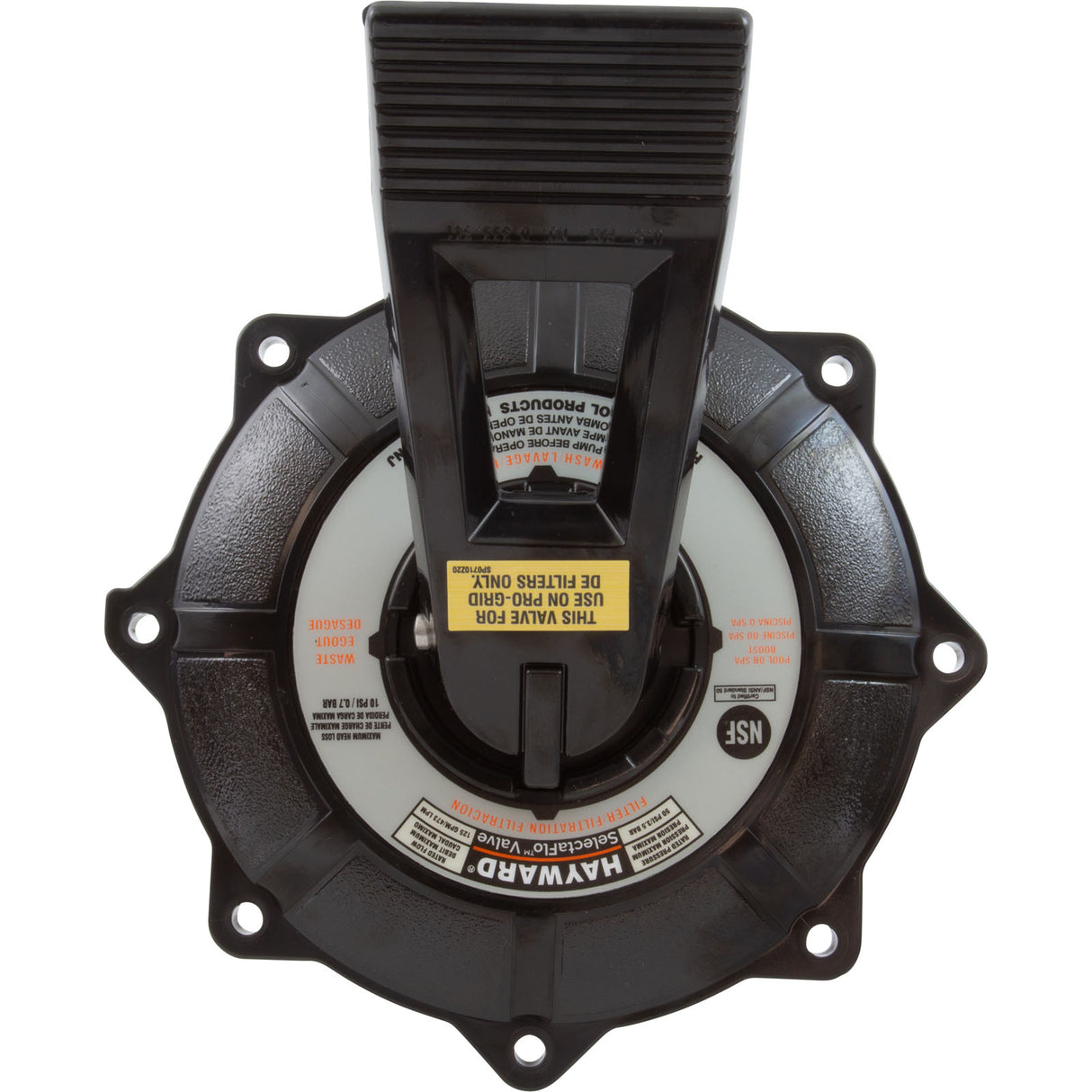 Lid Assembly, Hayward Selecta-Flo Valve : SPX0740BA - Hayward - 0610377036030 - PartsForSpas.com