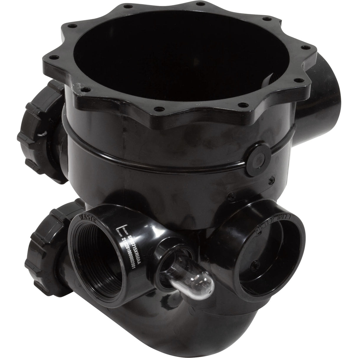 Body Assembly, Hayward SP0715 2" Vari-Flo Valve, Black : SPX0715XR50AA - Hayward - 0610377035262 - PartsForSpas.com