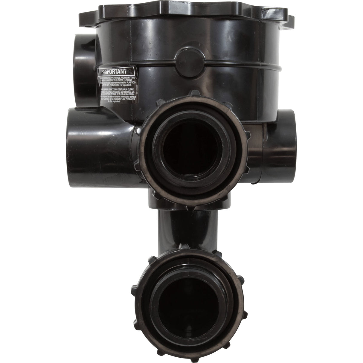 Body Assembly, Hayward SP0715 2" Vari-Flo Valve, Black : SPX0715XR50AA - Hayward - 0610377035262 - PartsForSpas.com