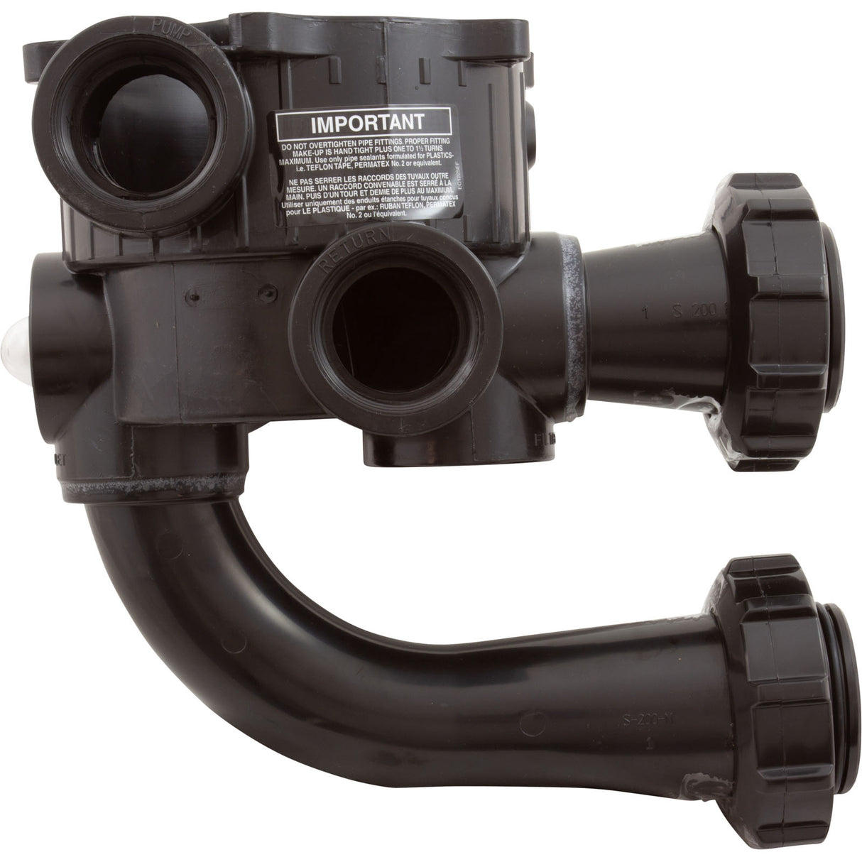MPV Body, Hayward 1-1/2" Vari-Flo SP0710X, Reverse, Pre-Plumb : SPX0710XR50AA - Hayward - SPX0710XR50AA - PartsForSpas.com
