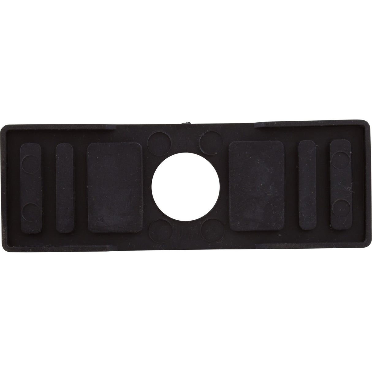 Gasket, Rola-Chem Top/Side Mount Flowmeters, Base, Black : 570129