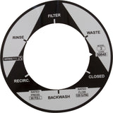 Label, Astral, 2" Multiport Valve, 6 Position : 09848R0201 - Astral Products, Inc. - 843261168973 - PartsForSpas.com