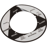 Label, Astral, 2" Multiport Valve, 6 Position : 09848R0201 - Astral Products, Inc. - 843261168973 - PartsForSpas.com