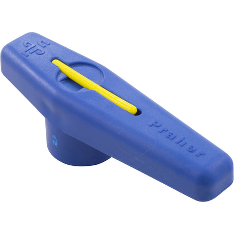 Handle, Praher PVC Single Union Ball Valves, 1-1/2", Blue : SU-150-1B - Praher Canada Ltd - SU-150-1B - PartsForSpas.com
