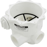 Body, Praher ABS 2" Side Mount Valves, 2"fpt, White : E-13-S2 - Praher Canada Ltd - E-13-S2 - PartsForSpas.com