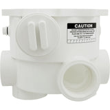 Body, Praher ABS 2" Side Mount Valves, 2"fpt, White : E-13-S2 - Praher Canada Ltd - E-13-S2 - PartsForSpas.com
