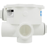 Body, Praher ABS 2" Side Mount Valves, 2"fpt, White : E-13-S2 - Praher Canada Ltd - E-13-S2 - PartsForSpas.com