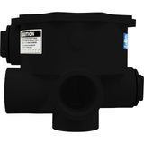 Body, Praher ABS 2" Side Mount Valves, 2"fpt, Black : E-13-S2B - Praher Canada Ltd - E-13-S2B - PartsForSpas.com