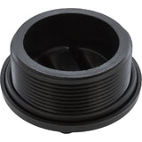 Plug, Praher ABS Side Mount Valves, 2"mpt, Black : E-19-S2B - Praher Canada Ltd - E-19-S2B - PartsForSpas.com