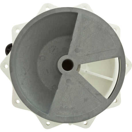 Lid Assembly, Praher ABS Top/Side Mt Valves, w/O-Ring, 2", Wht : E-50-S2 - Praher Canada Ltd - E-50-S2 - PartsForSpas.com