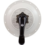 Lid Assy, Praher ABS Top/Side Mount Valve, 3", w/Gasket, Wht : 130711 - Praher Canada Ltd - 130711 - PartsForSpas.com