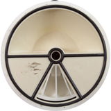 Lid Assy, Praher ABS Top/Side Mount Valve, 3", w/Gasket, Wht : 130711 - Praher Canada Ltd - 130711 - PartsForSpas.com