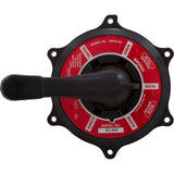 Lid Assy, Praher ABS Top/Side Mount Valves, 1-1/2", Blk, 60gpm : E-50-S1B - Praher Canada Ltd - E-50-S1B - PartsForSpas.com