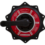 Lid Assembly, Praher ABS Top/Side Mount Valves, 2", Blk, 125gpm : E-50-S2B - Praher Canada Ltd - E-50-S2B - PartsForSpas.com