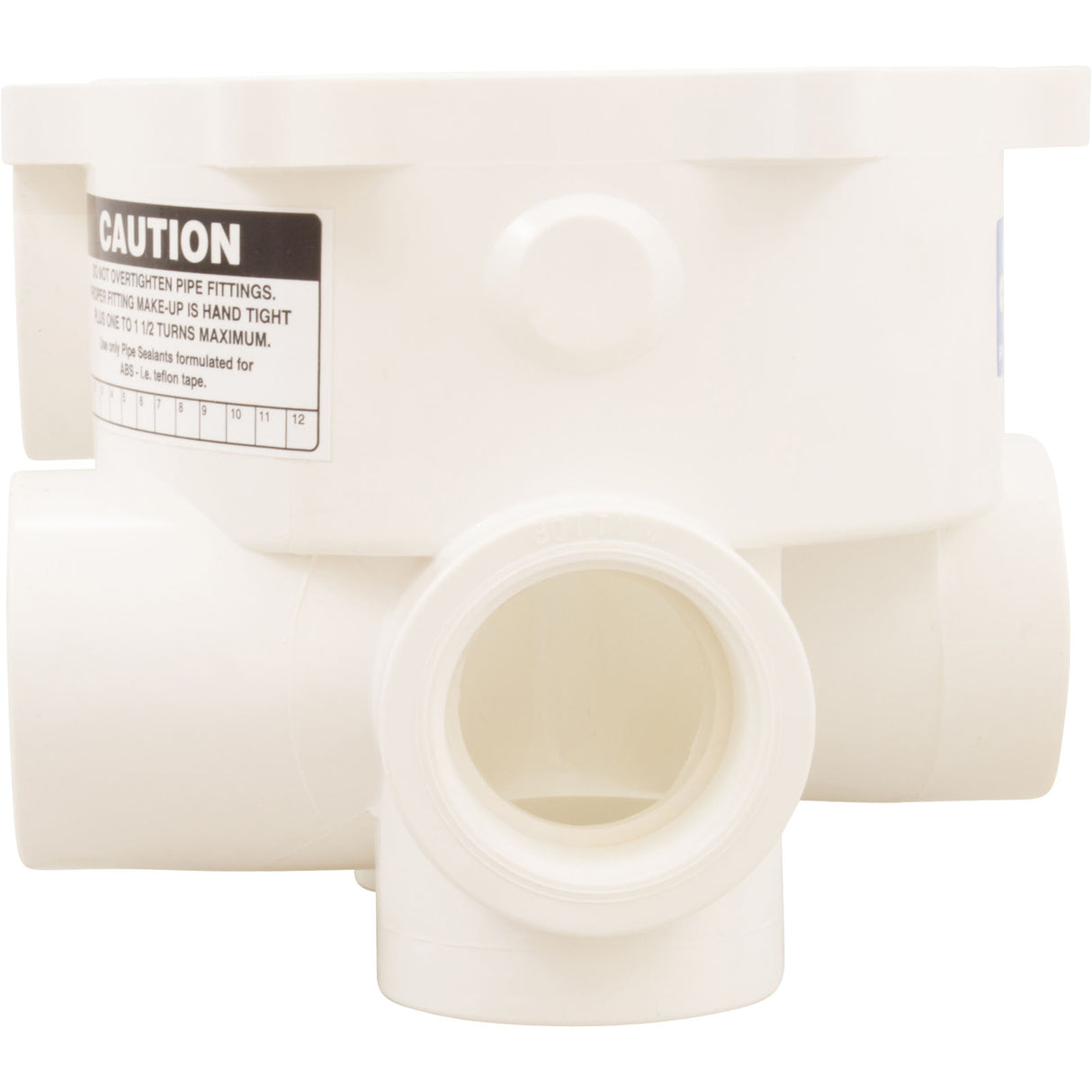 Body Assembly, Praher SM-10-AO Valve, 1-1/2", White : E-55-S1 - Praher Canada Ltd - E-55-S1 - PartsForSpas.com