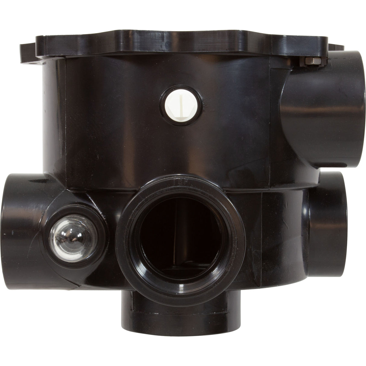 Body Assembly, Praher SM-20-AO Valve, 2", Black : E-55-S2B - Praher Canada Ltd - E-55-S2B - PartsForSpas.com