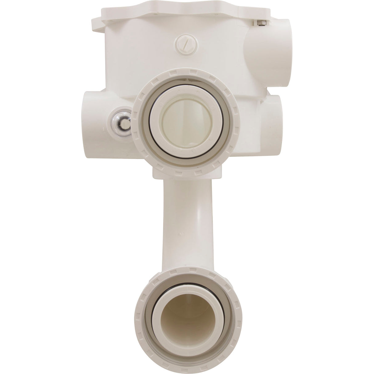 Body Assembly, Praher SM2-PP3 Valve, 2", White : E-55-S2PP3 - Praher Canada Ltd - E-55-S2PP3 - PartsForSpas.com