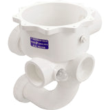 Body Assembly, Praher SM2-PP2 Valve, 2", White : E-55-S2PP2 - Praher Canada Ltd - E-55-S2PP2 - PartsForSpas.com