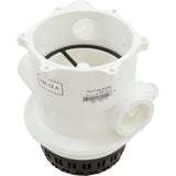 Body Assembly, Praher TM-12-A Valve, 1-1/2", White : E55-T12A - Praher Canada Ltd - E55-T12A - PartsForSpas.com