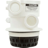Body Assembly, Praher TM-12-A Valve, 1-1/2", White : E55-T12A - Praher Canada Ltd - E55-T12A - PartsForSpas.com