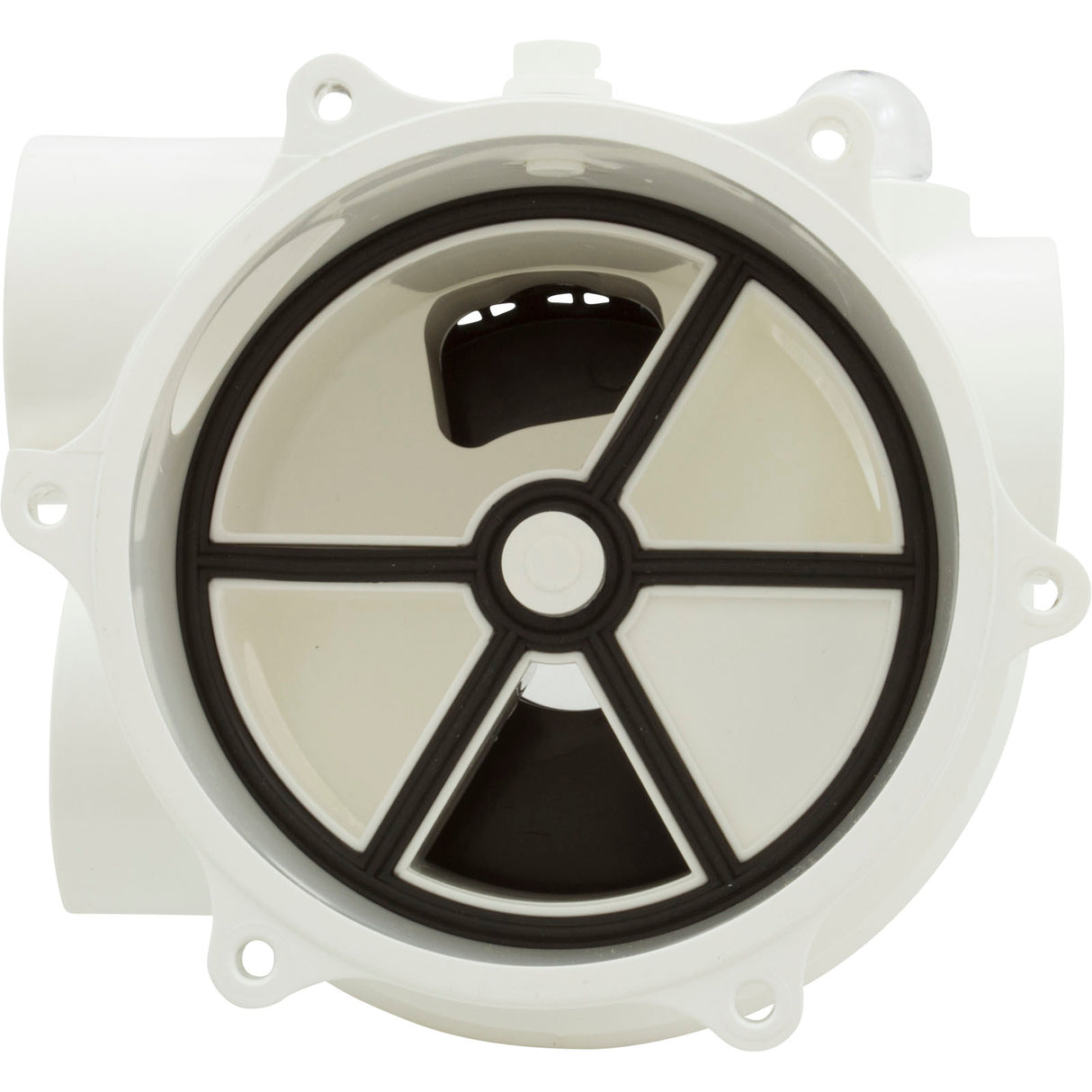 Body Assembly, Praher TM-12-A Valve, 1-1/2", White : E55-T12A - Praher Canada Ltd - E55-T12A - PartsForSpas.com