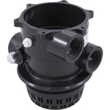 Body Assembly, Praher TM-12-B Valve, 1-1/2", Black : E55-T12B - Praher Canada Ltd - E55-T12B - PartsForSpas.com