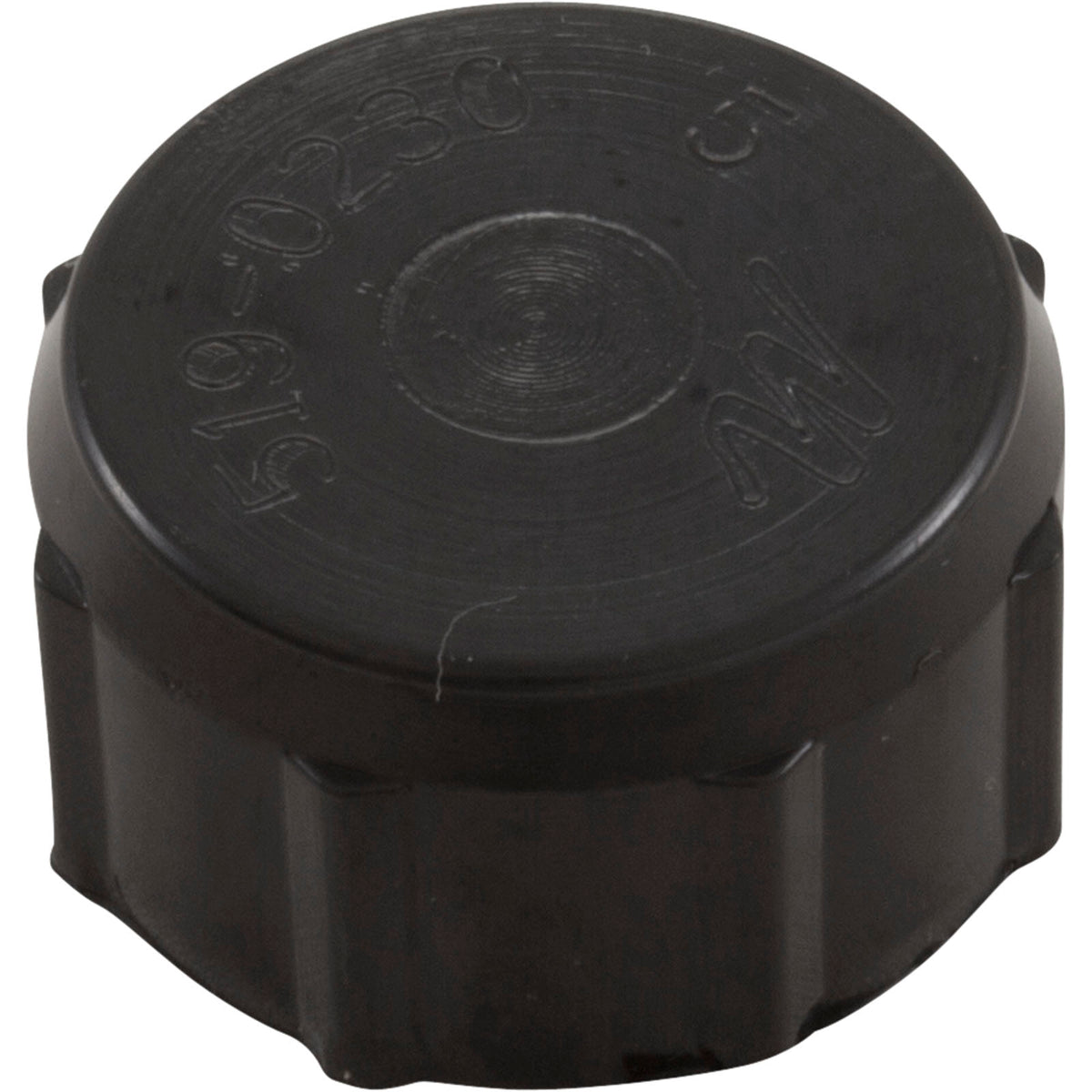 Drain Cap, Waterway Filter On/Off Valve, 1/2"fght, Black : 519-0231