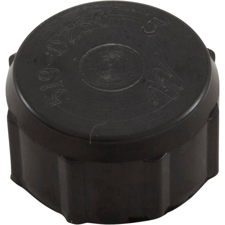 Drain Cap, Waterway Filter On/Off Valve, 1/2"fght, Black : 519-0231 - Waterway Plastics - 806105245588 - PartsForSpas.com
