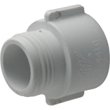 Adapter, WW Filter On/Off Valve, 3/4"s x Male Garden Hose : 413-4410 - Waterway Plastics - 806105084583 - PartsForSpas.com