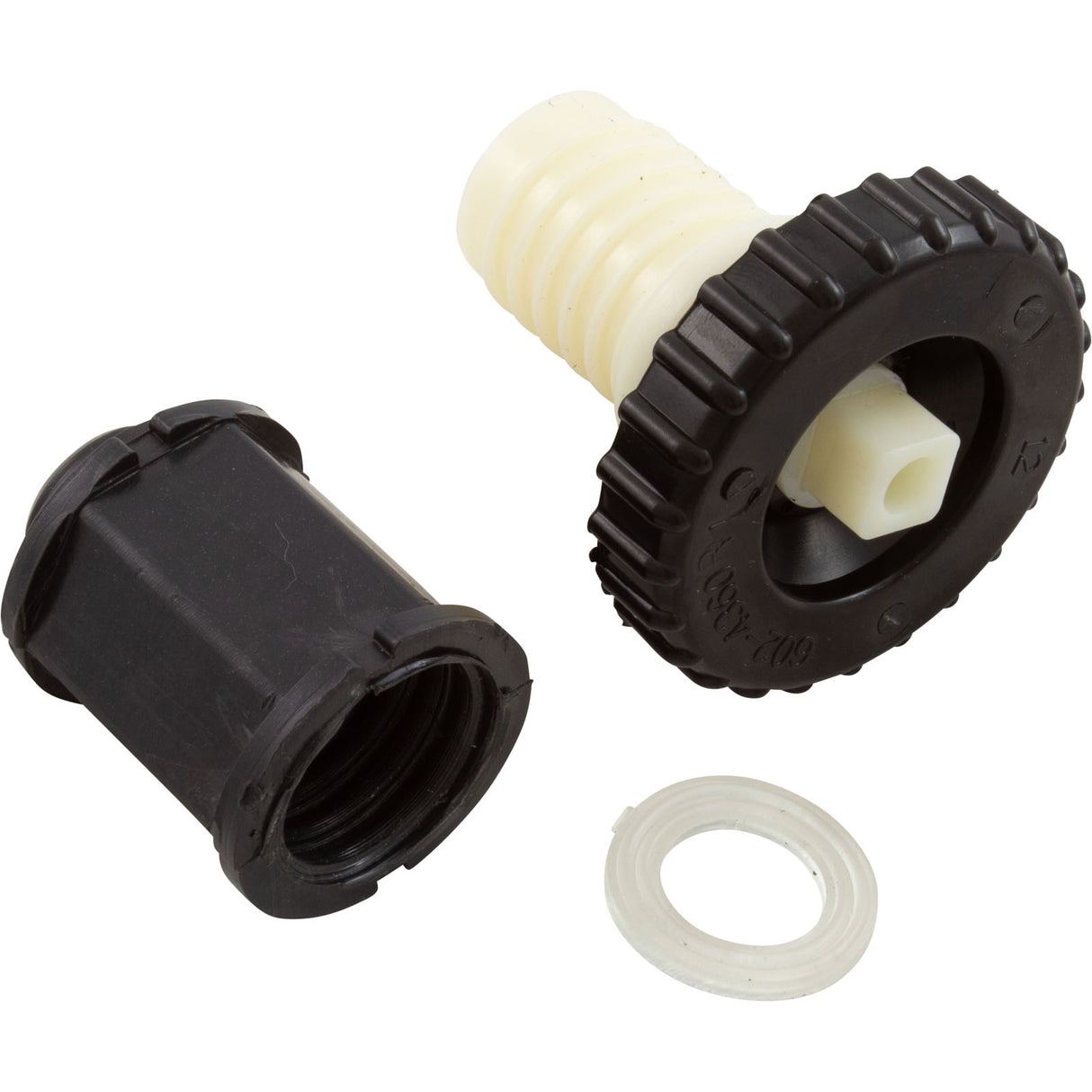 Plunger & Cap Assy, Waterway, 1" On/Off Valve : 605-4370 - Waterway Plastics - 806105259639 - PartsForSpas.com