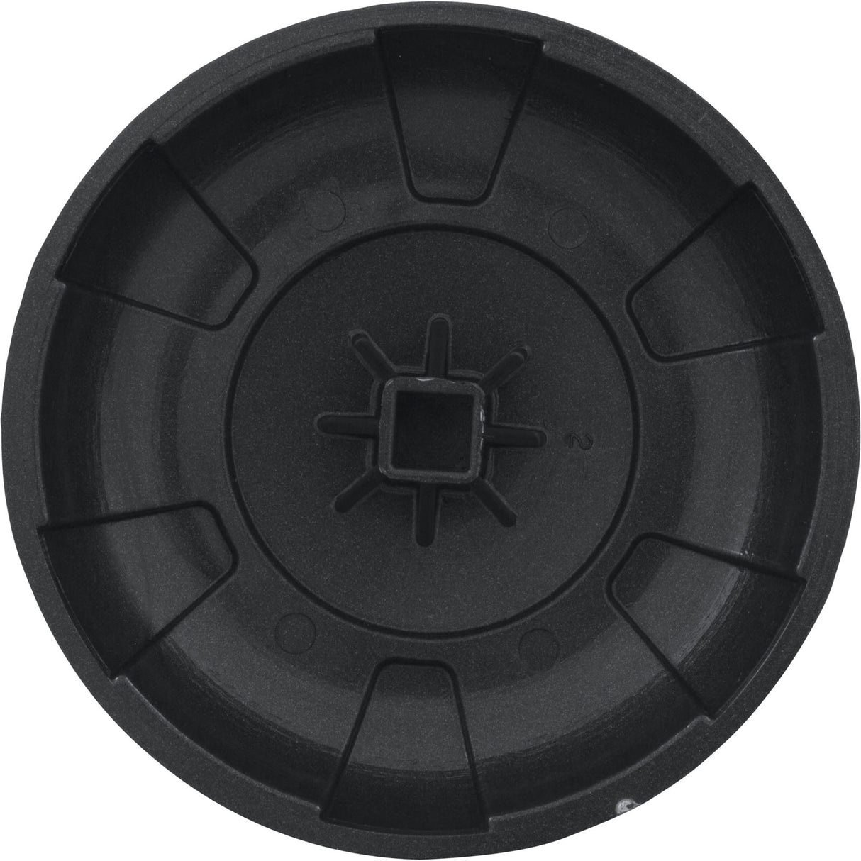 Knob, Waterway 2" Top Access Diverter Valve, 5"OD, 6 Spoke, DSG : 602-3739-DSG - Waterway Plastics - 806105264572 - PartsForSpas.com