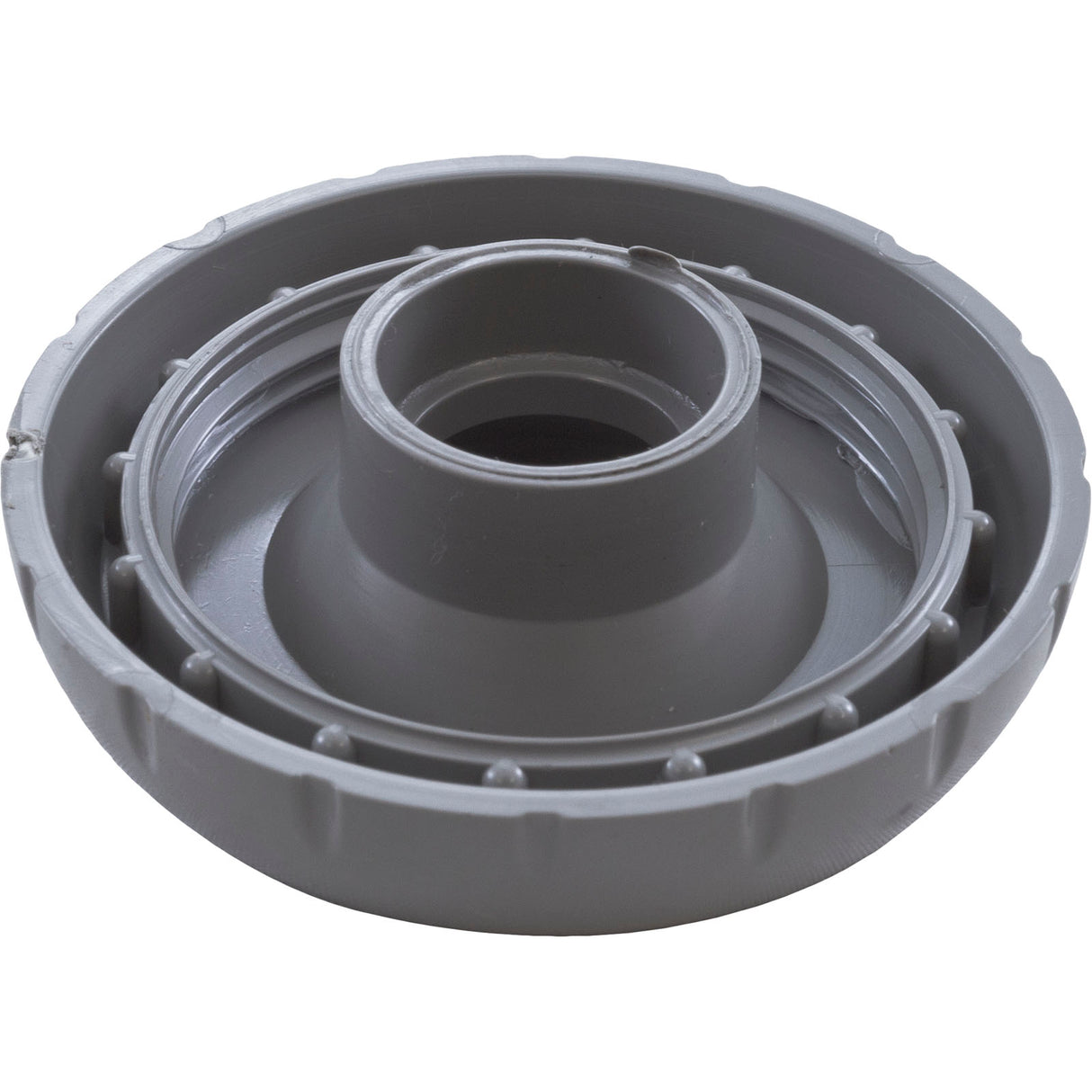 Cap, Waterway Top Access Diverter Valve, 1", Notched, Gray : 602-4347 - Waterway Plastics - 602-4347 - PartsForSpas.com