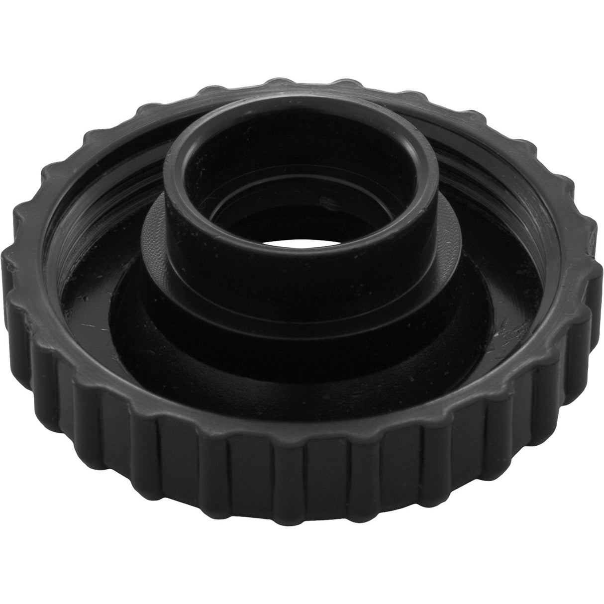 Cap, Waterway Single Port On/Off Valve, Black : 602-4361 - Waterway Plastics - 806105104779 - PartsForSpas.com